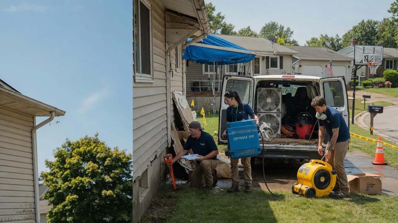 Ceiling Leak Cleanup in Ironwood, MI near me