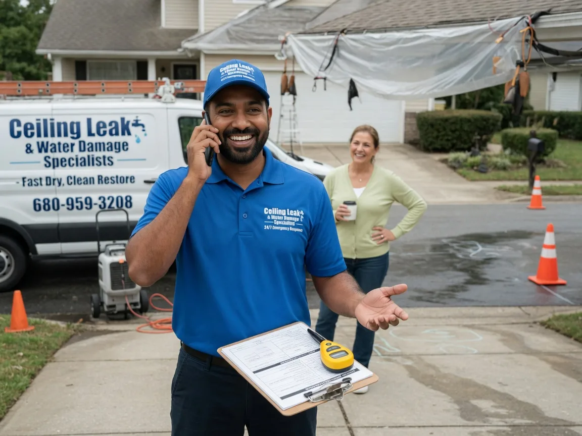 Ceiling Leak Cleanup Ironwood, MI FAQs